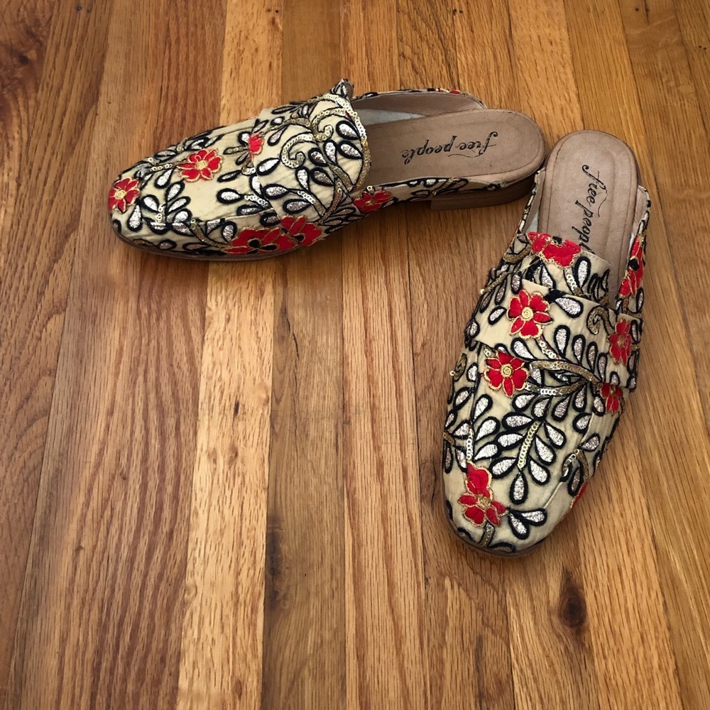 Free People | Embellished Slides | Made in Spain